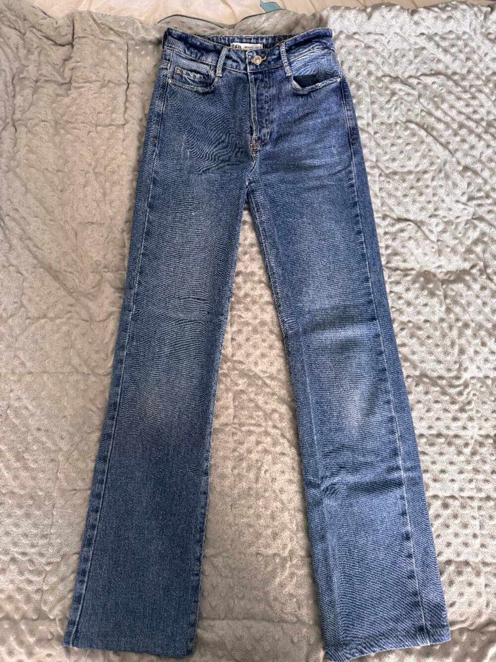 ZARA mid-rise jeans